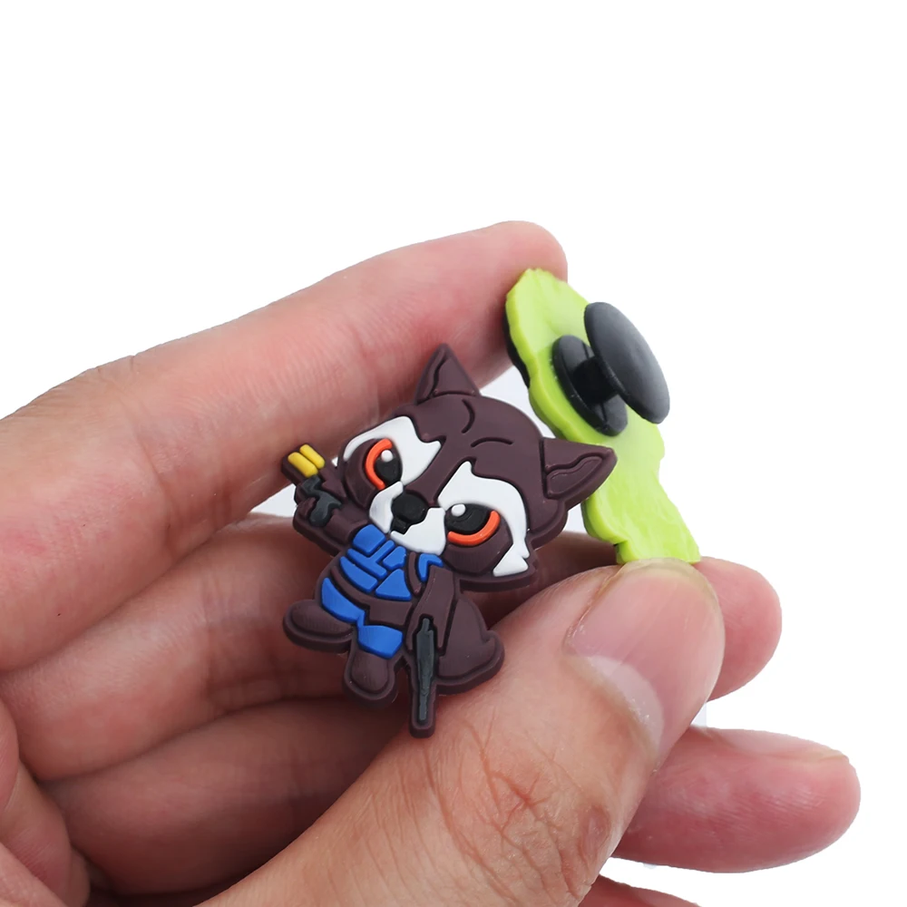 Famous American movies 1pcs PVC Shoe Charms Shoe Accessories Shoe Decoration for Croc JIBZ/ Wristbands kids Party Xmas Gift