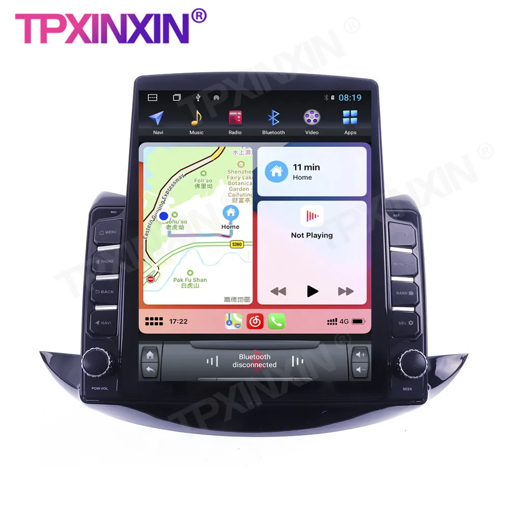 저렴한 무선 카플레이 터치 스크린 스테레오 수신기 자동차 라디오 플레이어 라디오 IPS 스크린, 쉐보레 트랙스 트랙 2017 + 안드로이드 6 + 128GB