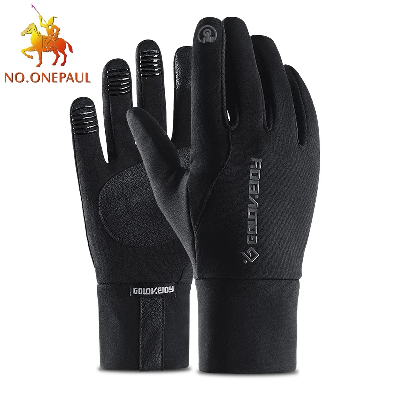 Спортивные зимние перчатки NO.ONEPAUL для рыбалки вязаные крючком мужчин и женщин