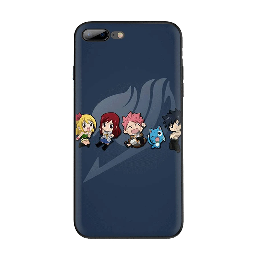 Fairy Tail Mobile Phone Case TPU Cover for iPhone 11 Pro XR X XS Max 7 8 6 6S Plus 5S SE 5 silicone Shell | Мобильные телефоны и