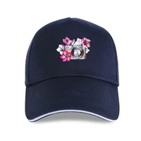 women 2020 summer flower camera floral printed baseball cap lady top ladies womens graphic female