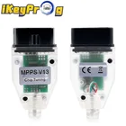 V13 MPPS ECU Программатор SMPS MPPS V13.02 V13 K CAN чип Тюнинг проблесковый MPPS кабель V13 профессиональный кабель для диагностики