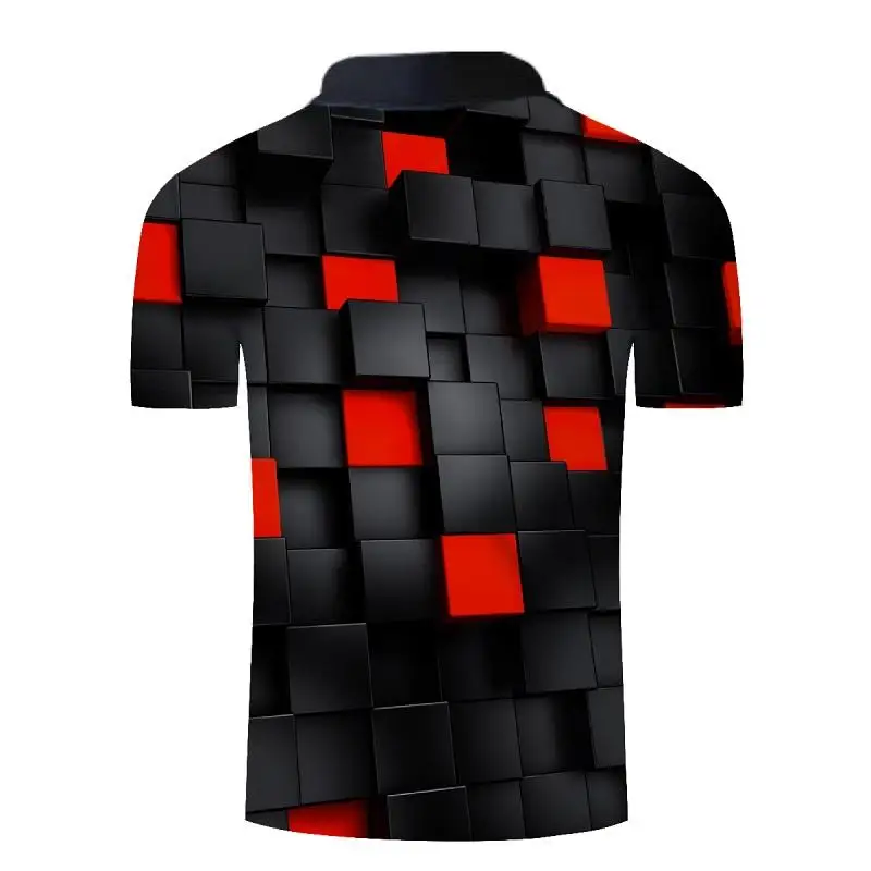 BIANYILONG 2019 летняя популярная мужская рубашка поло с коротким рукавом красная