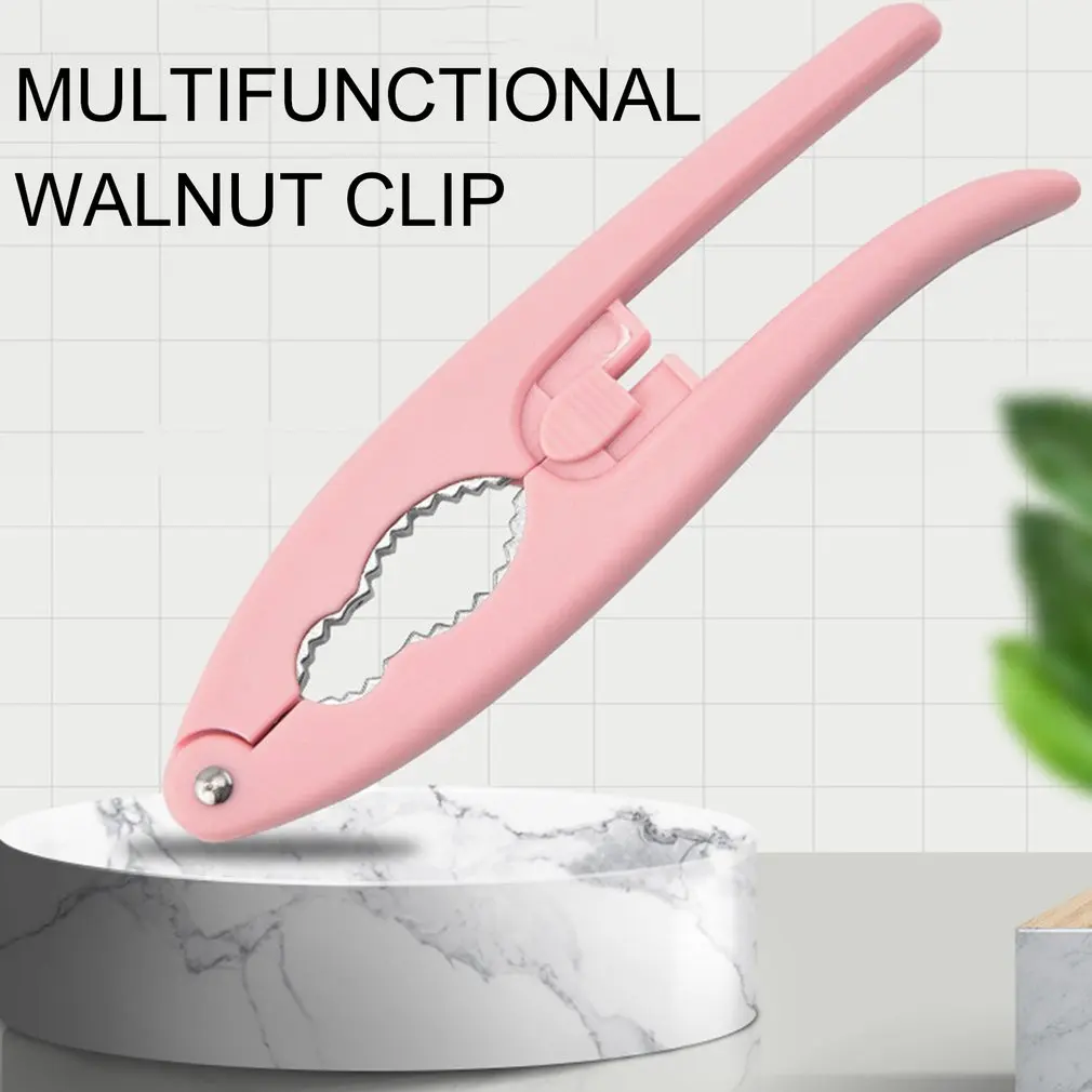 

Walnut Clip Nutcracker Multifunction Cracker Clip Clamp Plier Kitchen Tools Nut Cracker Kitchen Gadgets Tool