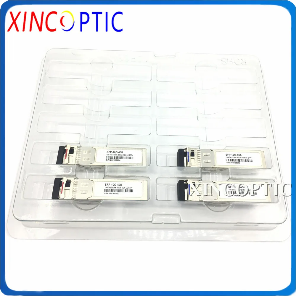 Сильная Совместимость Mini GBIC 40KM 10G WDM BIDI SFP 1270 нм/нм одномодовый одноволоконный