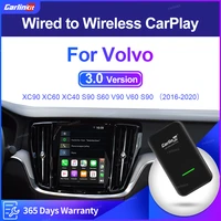 Carlinkit 3 0 CarPlay Wireless Dongle for Volvo XC90 XC60 XC40 S90 S60 V90 V60 OEM CarPlay Adapter 2016-21 USB Dongle AirPlay