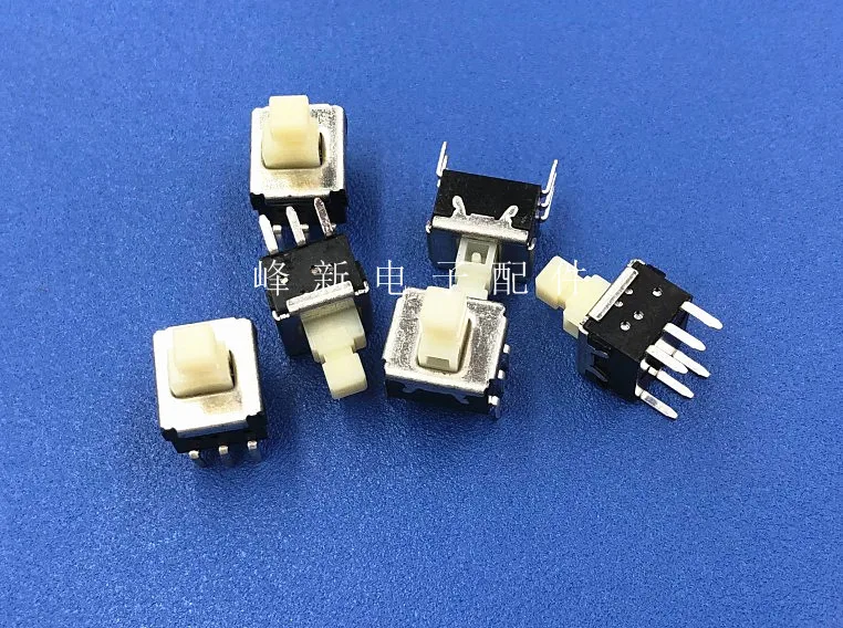 

Двухрядный линейный 6-контактный самоблокирующийся переключатель с замком для автомобильного кондиционера 5 шт.-1 лот