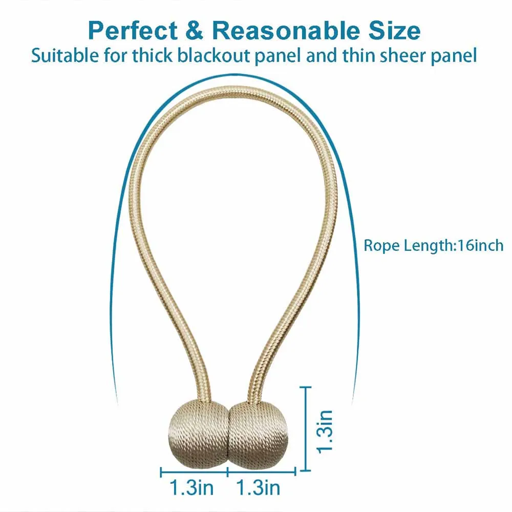 2 шт. пара магнитных штор фиксаторы для дома кухни офиса прозрачные затемняющие