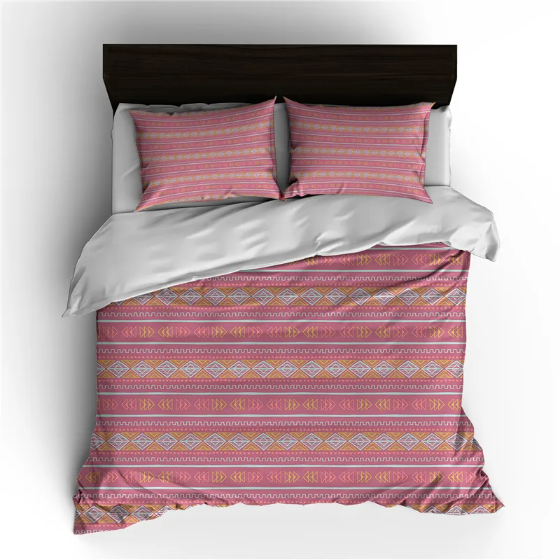 3 шт. набор постельного белья с геометрическим рисунком | Дом и сад