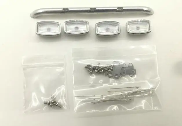 led ligts Передние светодиодные фонари для трактора Tamiya 1/14 Scale LESU Scania R620 R470 R730 56323 56360 volvo Truck - Цвет: led ligts