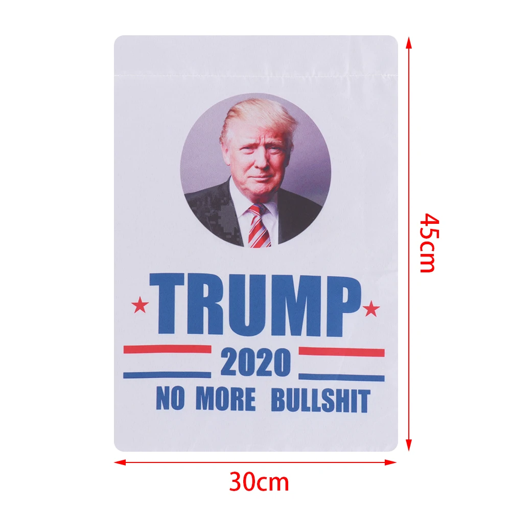 5 стилей 30x45 см Дональд Трамп 2020 Садовый флаг сделает Америку большой снова