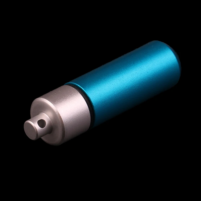 

1 шт. Портативный Водонепроницаемый алюминиевый контейнер для таблеток Медицина Чехол Контейнер держатель для бутылок брелок карабин на от...