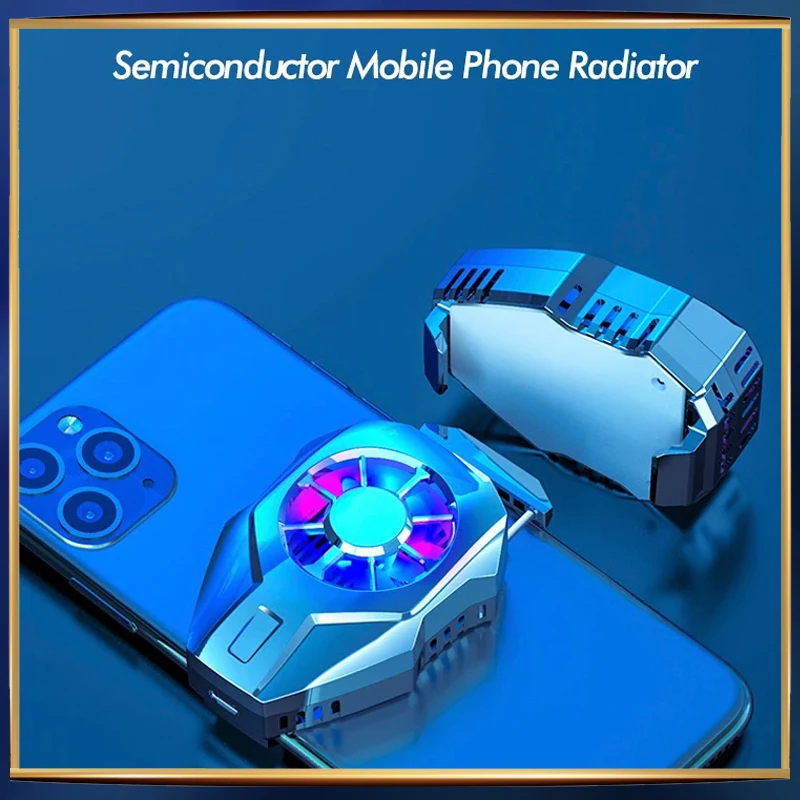 

Portable Semiconductor mobile phone radiator Compatibility For Smart Adjustable Fun Cooler For Xiaomi Iphone Samsung radiator