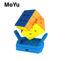 moyu weilong 3x3x3 smart ai magic cube stickerless magnetic puzzle speed cube rechargeable intelligence cube toys gift