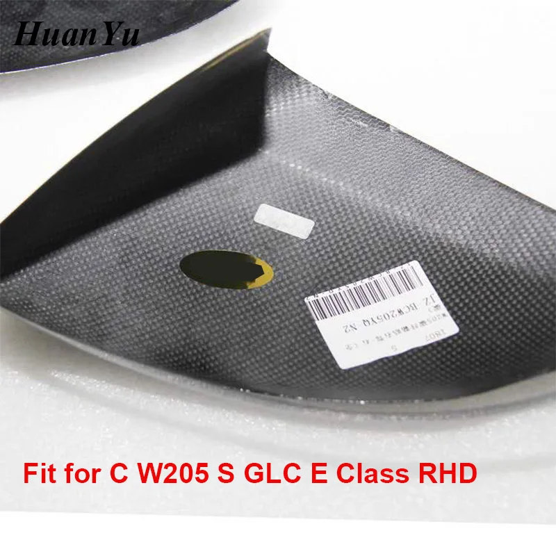 RHD & LHD W205 W213 Крышка для зеркала из углеродного волокна Mercedes Benz C E S GLE GLC W222 C238 W253