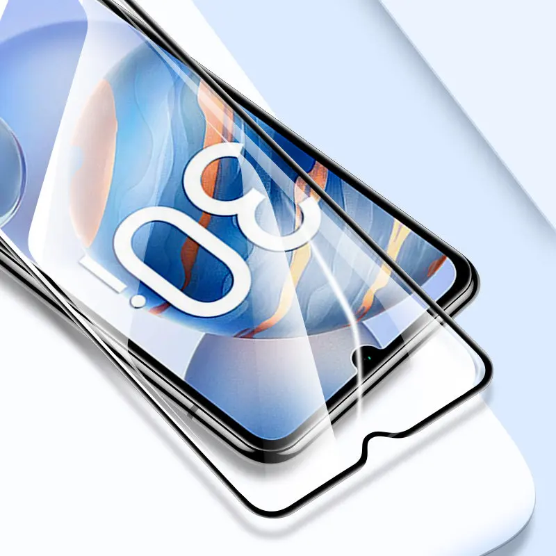 Закаленное 3d-стекло с полной проклейкой для Huawei Honor 30i X30I X40i Взрывозащищенная