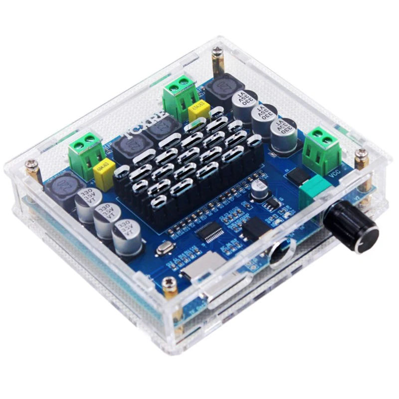 XH A105 Bluetooth 5 0 TDA7498 беспроводной цифровой усилитель мощности стерео o плата 2X100W AMP