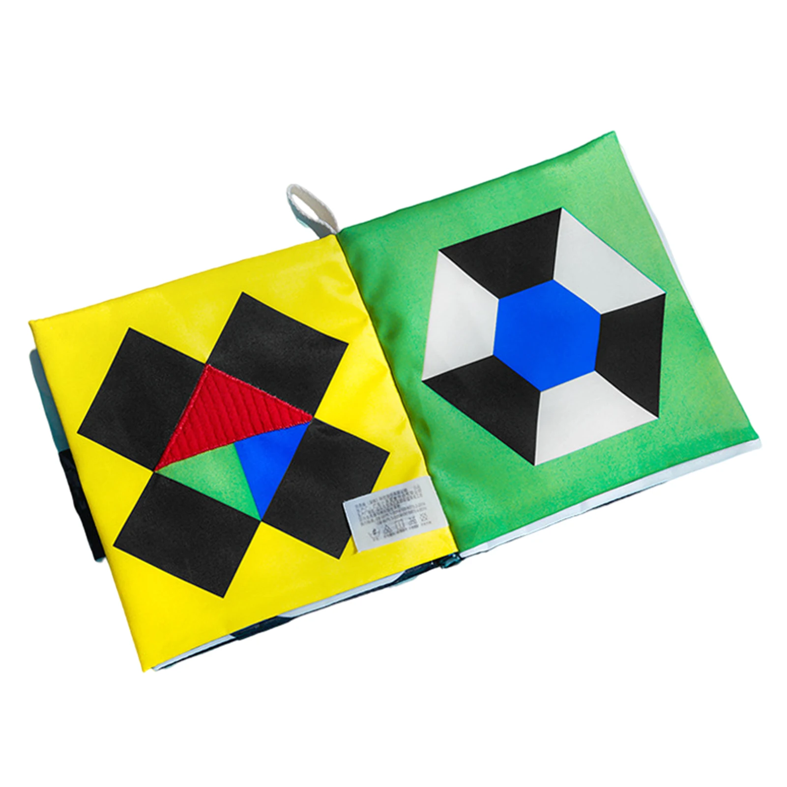 

Baby Cloth Books Early Educational Toys Infants Toddlers Soft Stereo Vision Cloth Book Three-dimensional Vision Cloth Book Toy