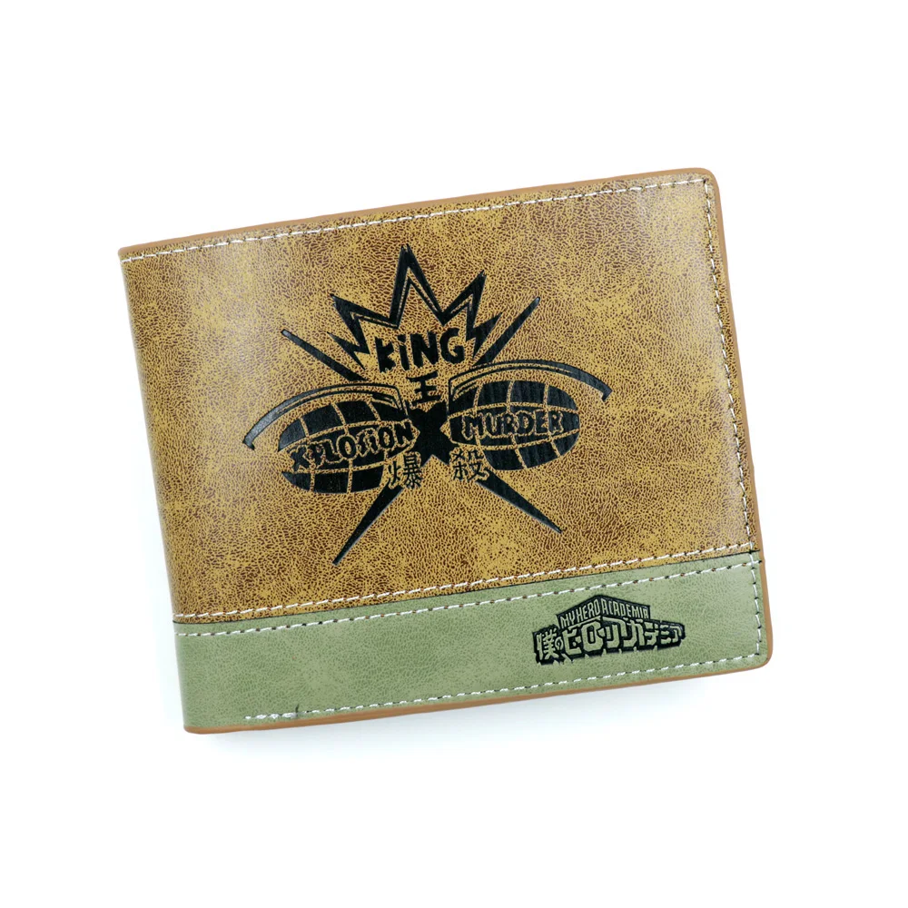 

My Hero Academia Anime Short Wallet Midoriya Izuku Synthetic Leather Purse