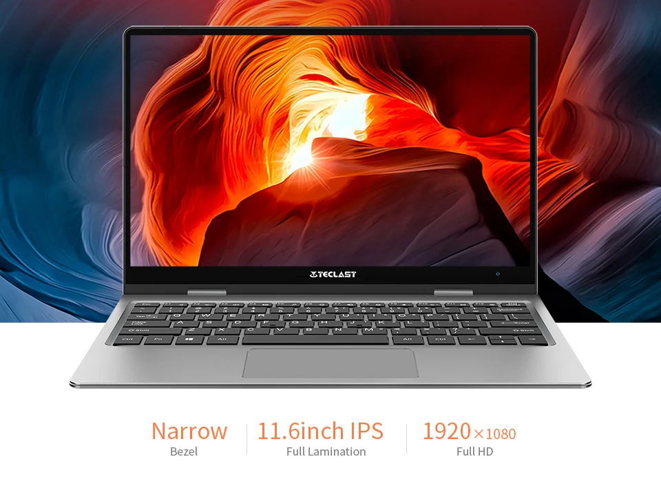 Ноутбук Teclast F5R 11,6 дюймов Win 10 8 Гб DDR4 256 ГБ SSD Intel Gemini Lake N3450 360 градусов шарнир с сенсорным экраном