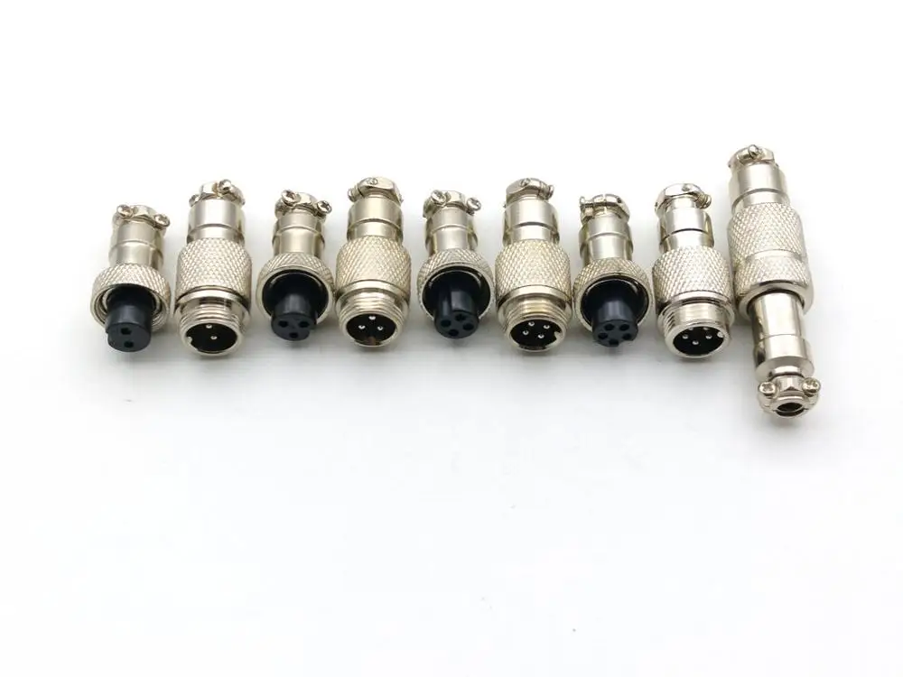 10 комплектов (Папа + мама) Авиационная вилка GX12 12 мм адаптер питания шасси|adapter