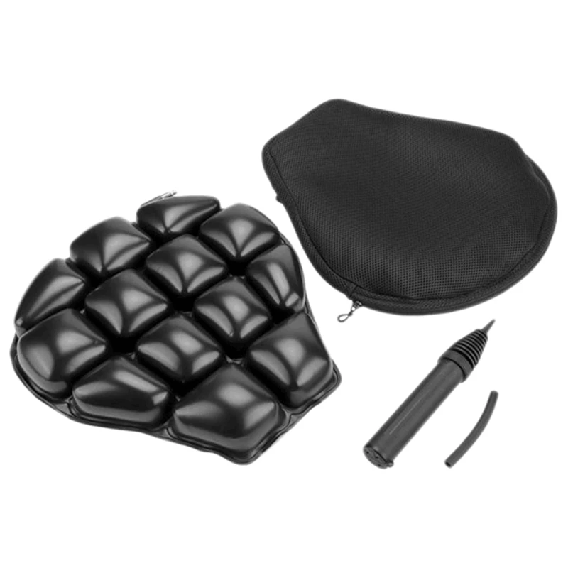 Наволочка на сиденье мотоцикла универсальная надувная дышащая Нескользящая для