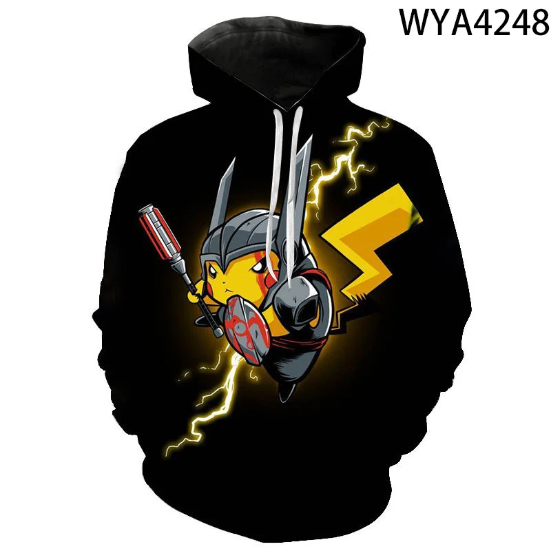 

Autumn and Winter New Fashion Anime Cartoon Men and Women Hoodies 3d Printing Youth Sweatshirts Street Boys and Girls Pullovers