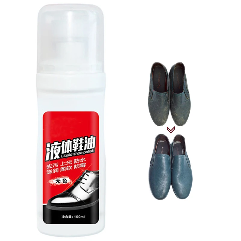 Волшебная Освежающая щетка для обуви лак кожаной средство ухода за кожей