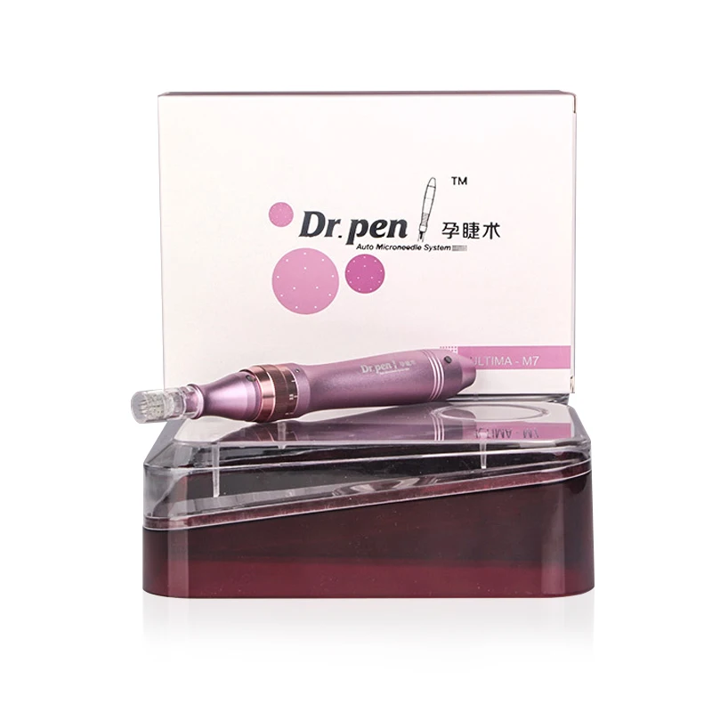 Dr. Pen Ultima M7 с 2 шт. иглы микро Needling машина Дерма ручка микроиглы терапевтические