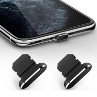 5pcs Lot Aluminium Dust Plug Mobile Phone Accessories Charge Port for Iphone Plus Pro Max Gadgets