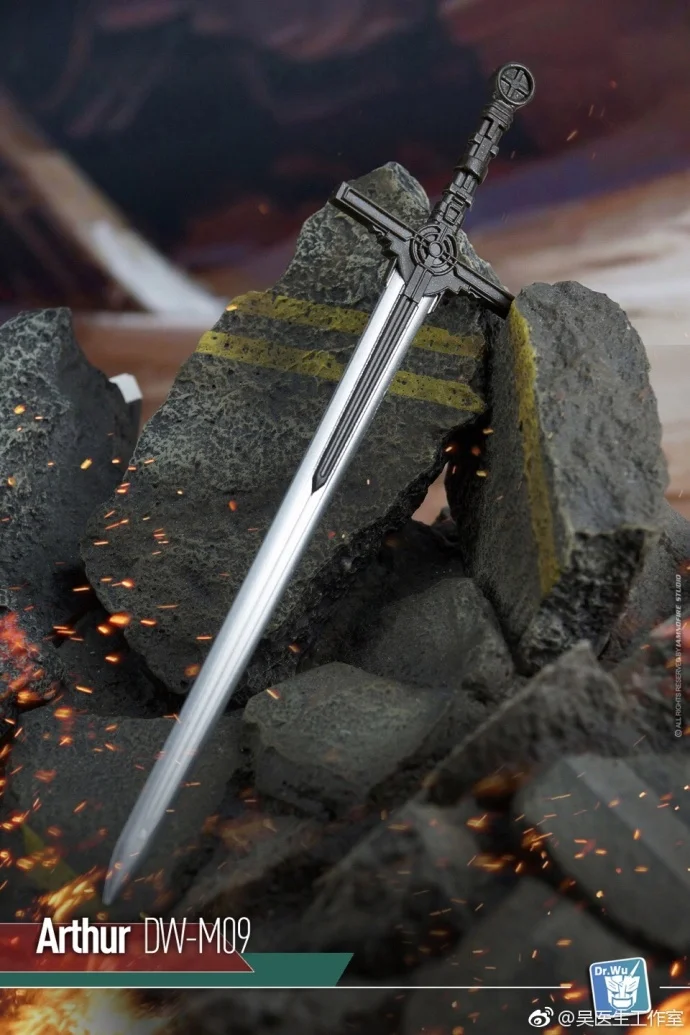 

DR.Wu DW-M09 Five Ancient Samurai Swords Excalibur Model Toy Accessories