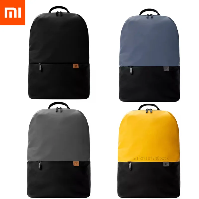 Xiaomi 20L для мужчин и женщин рюкзак водонепроницаемый полиэстер подростковый 15,6 дюймов ноутбук сумка легкий открытый Tra