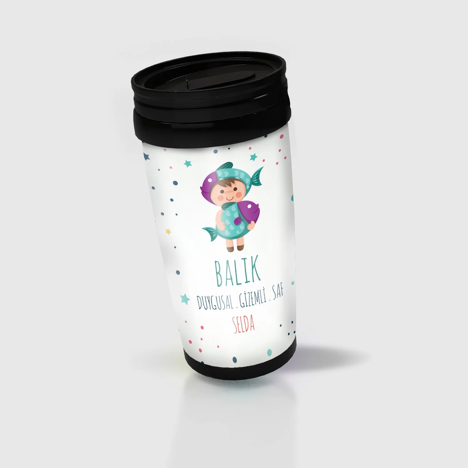 

Personalized Characteristic Piscean Themed Thermos