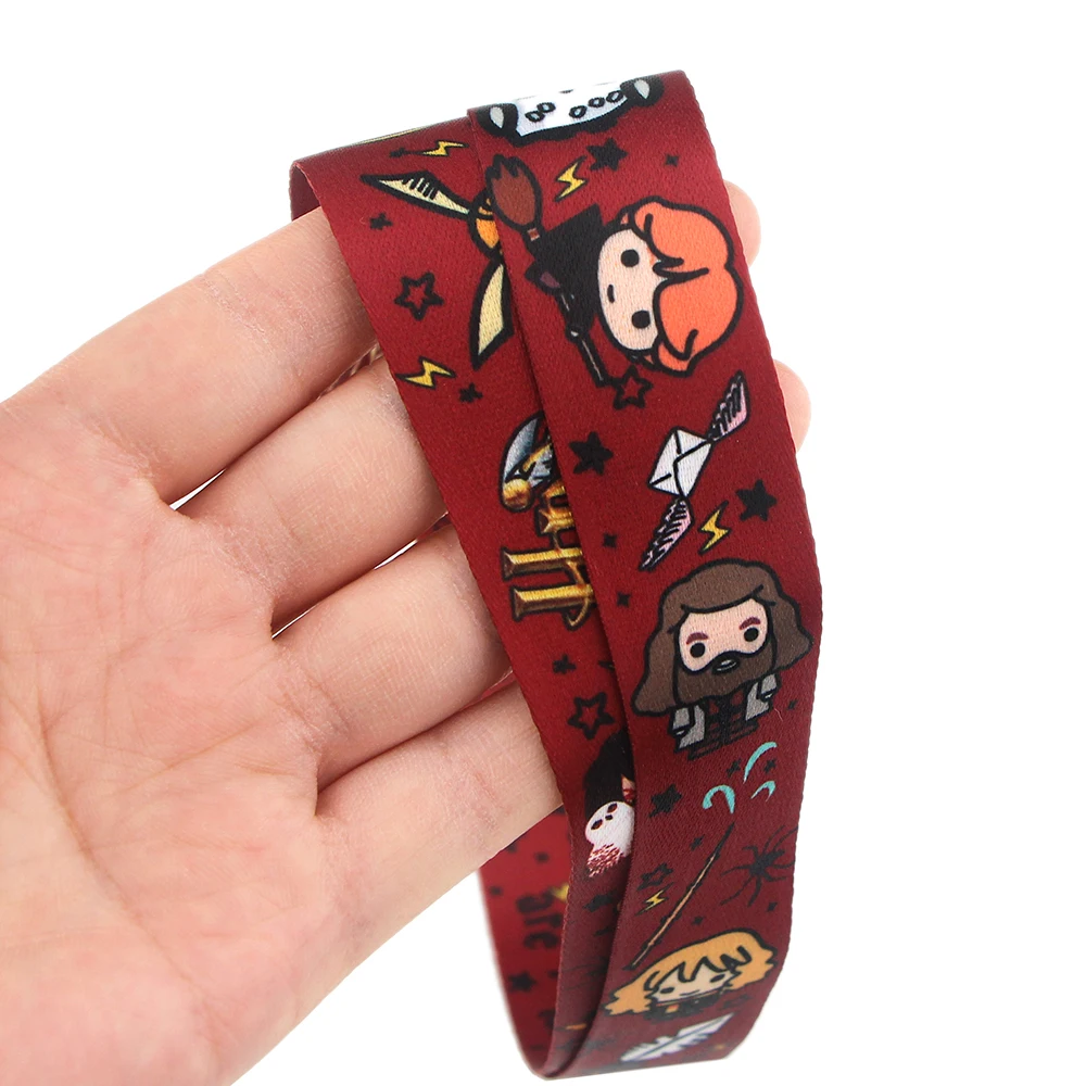 er830 wizard school student lanyard credit card id holder badge student women travel bank bus business card cover badge free global shipping