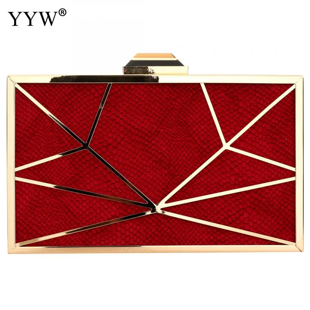 Сумка клатч с геометрическим рисунком вечерняя сумочка из змеиной кожи женская