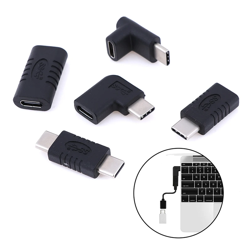 

Прямоугольный Переходник USB 3,1 Type C (штекер) на гнездо USB-C для смартфонов Samsung