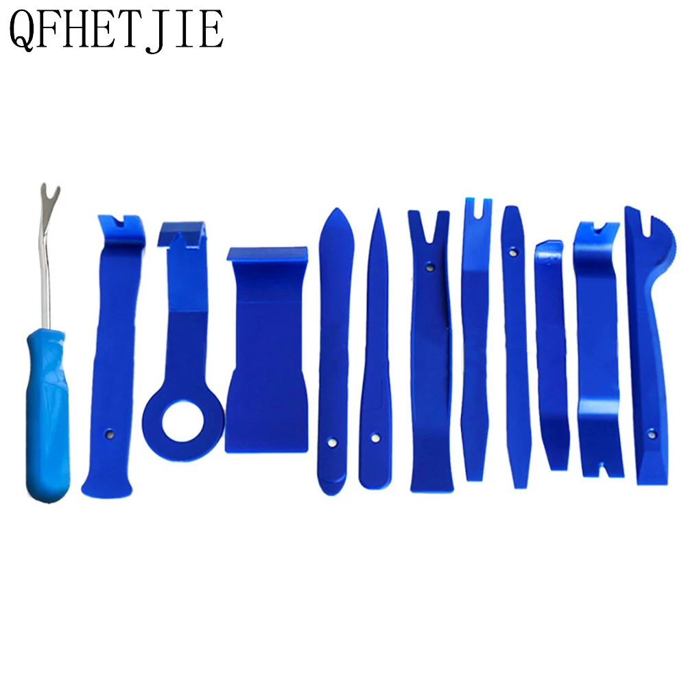 

QFHETJIE Car Audio Disassembly Tool Set 12 Pieces of Door Panel Modification Disassembly and Assembly with 4 Inch Screwdriver