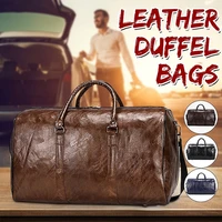 travel bag men women waterproof handmade leather duffel bags shoulder bag luggage bags big travel bags handbag motorcycle bags