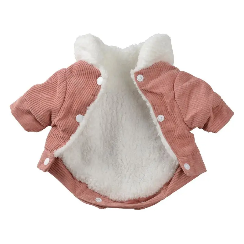 

Thicken Warm Dogs Clothes Pet Dog Vest Coats Jacket Fur Collar For Small Medium Dogs Cotton Clothing Yorkies Chihuahua