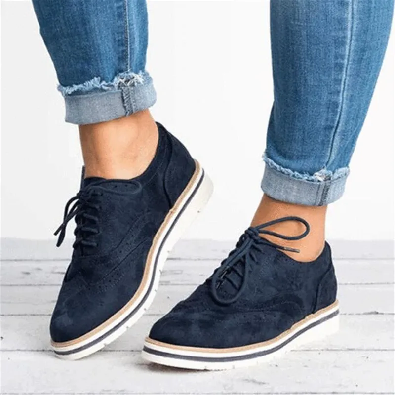 

Drop shipping Designer large size women's sneakers shoes 2020 new fashion women's shoes brogues flat women casual shoes loafers