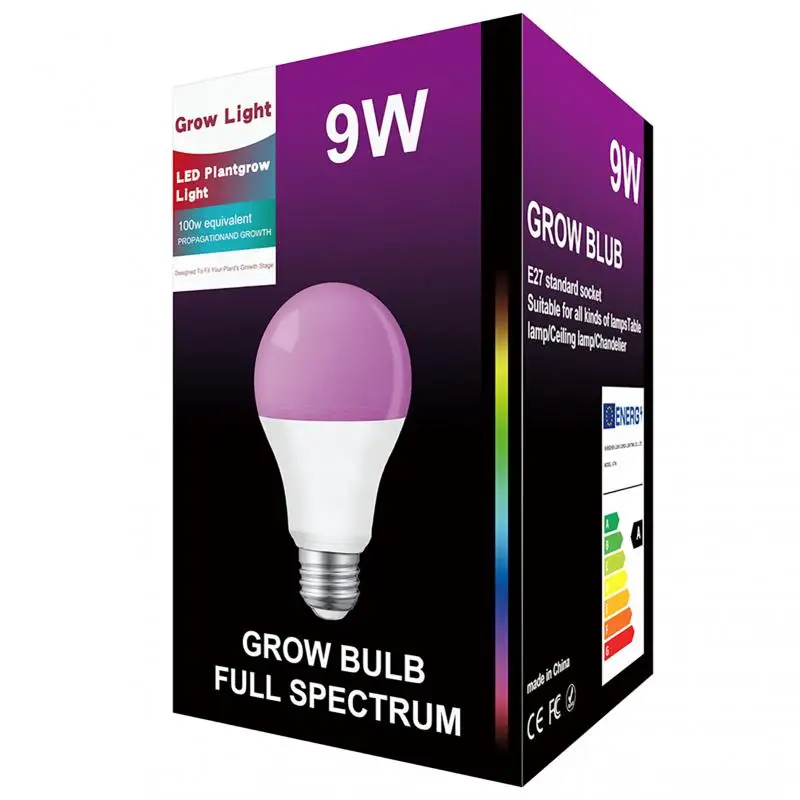 

Energy Saving LED Growing Lamps E27 Full Spectrum Plant Light Professional Growing Bulb For Indoor Plants/Greenhouse/Hydroponic