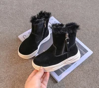 2022 new childrens snow boots winter fleece childrens shoes winter shoes ankle boots pxue01