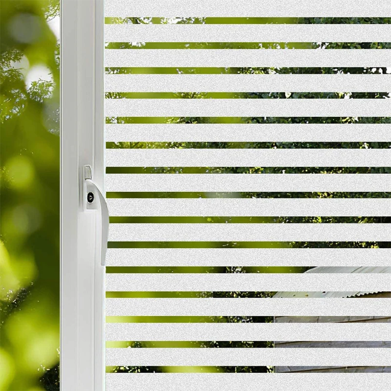 Антиуф пленка для защиты от солнца стойкая Виниловая ультрафиолета в полоску 200