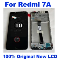 original best working glass sensor for xiaomi redmi 7a lcd display 10 point touch panel screen digitizer assembly frame black