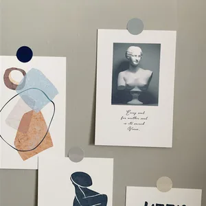 Ins простой стиль абстрактная открытка маленький постер самодельные настенные поздравительные открытки декоративные обои