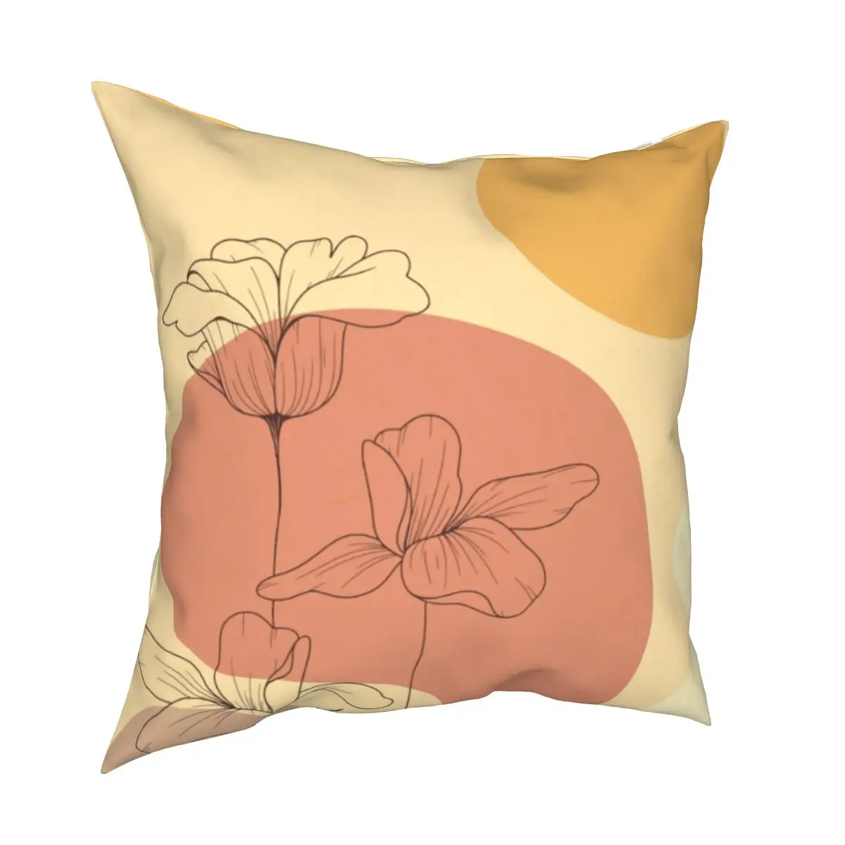 

Abstract Nature Sunshine Pillowcase Soft Polyester Cushion Cover Gift Nordic Pillow Case Cover Home Dropshipping 45X45cm