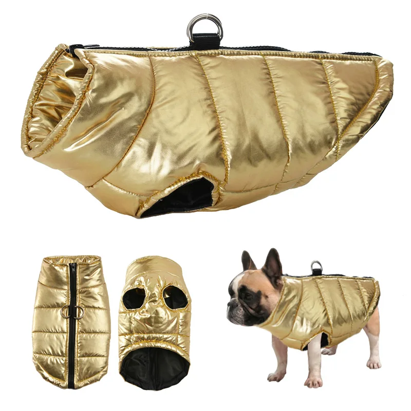 

Waterproof Puppy Pet Dog Vest Jacket Winter Warm Dog Clothes Coat For Small Medium Large Dogs Chihuahua French Bulldog Clothing