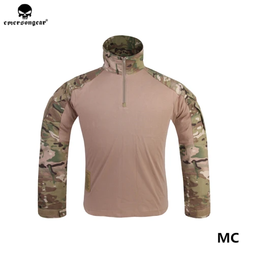 Emersongear G3 тактическая Боевая рубашка охотничья одежда MC страйкбол CS Wargame футболки унисекс мужские уличные тройники водоотталкивающий Топ - Цвет: EM8567