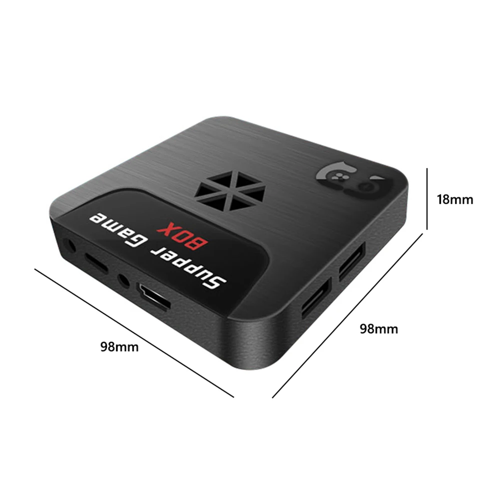 Супер консоль Powkiddy 1080P HD ТВ видео игровые консоли встроенные 9000 + игр с 2 4G