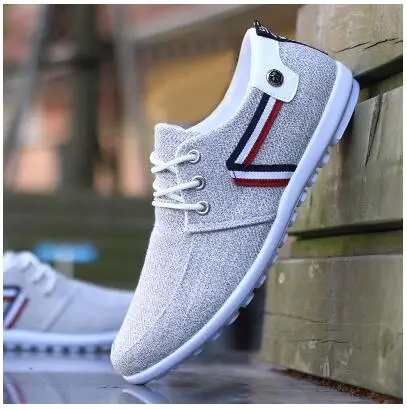 Мужские легкие замшевые туфли коричневые Повседневные Дышащие на плоской